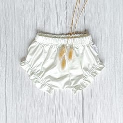 Hip meisjesbroekje met ruffles