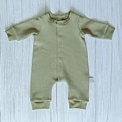 Boxpakje Wafeljersey Olijfgroen