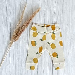 Cuffed Legging Rib Jersey Citroenen