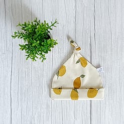 Knoopmuts Rib Jersey Citroenen