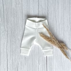 Prematuur Legging Ottoman Rib Ecru