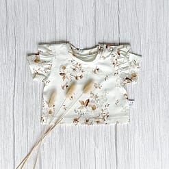 Prematuur Ruffle T-Shirt Jasmijnbloemen
