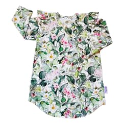 Ruffle Dress Botanical
